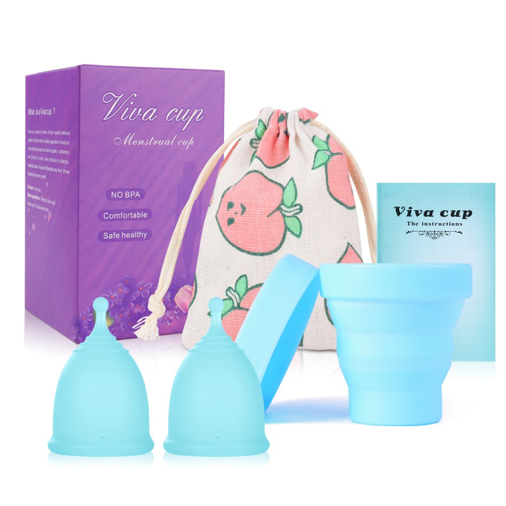 Menstrual Cup Silicone - Medical Grade Silicone Menstrual Cup Ladies