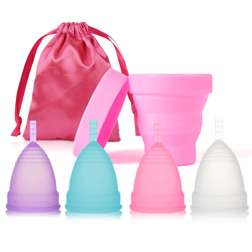 Menstrual Cup Silicone - New Medical Grade Silicone Menstrual Cup