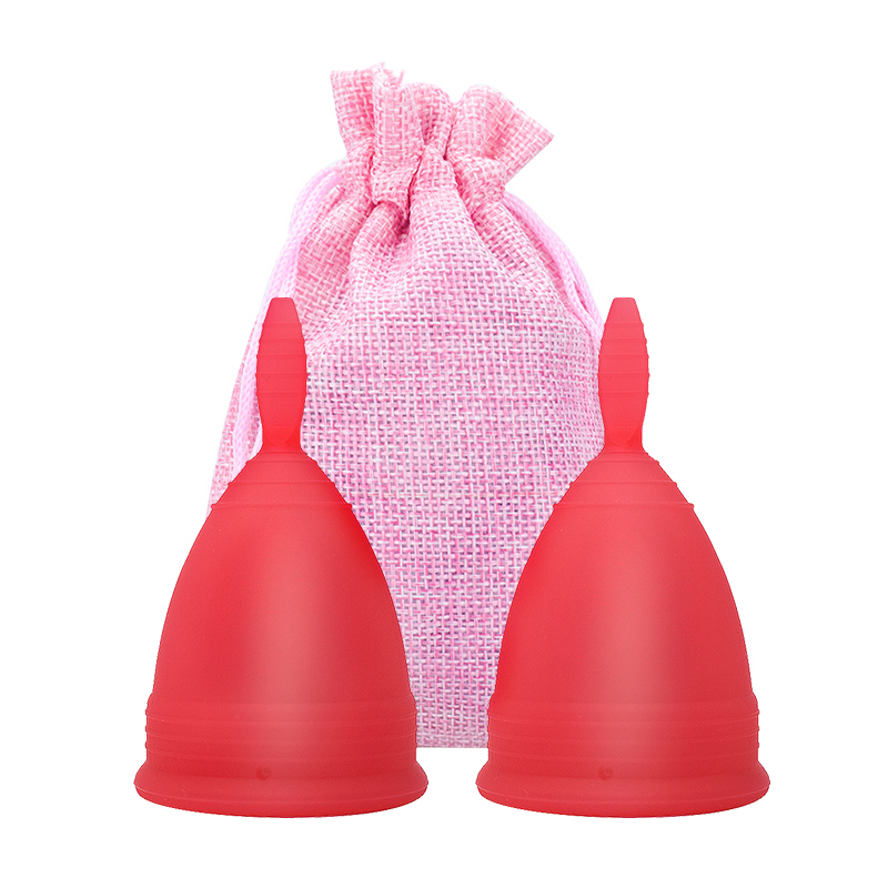 Menstrual Cup Silicone - Lady Period Silicone Cup Upgraded Menstrual