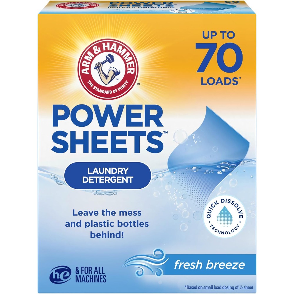 Laundry Strip Eco - Laundry Detergent Sheets Fresh Breeze Scent
