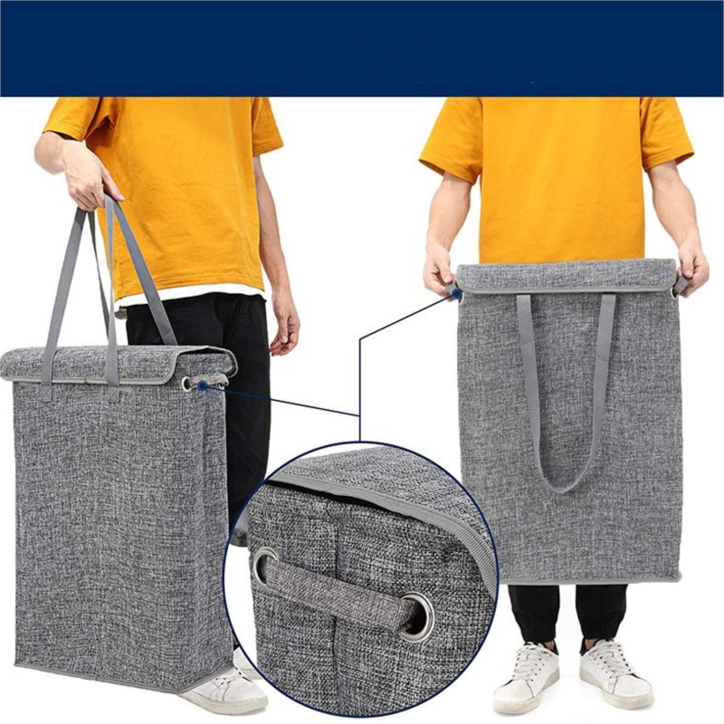 Cotton Linen Laundry Basket Wi - Laundry Strip Eco review and price