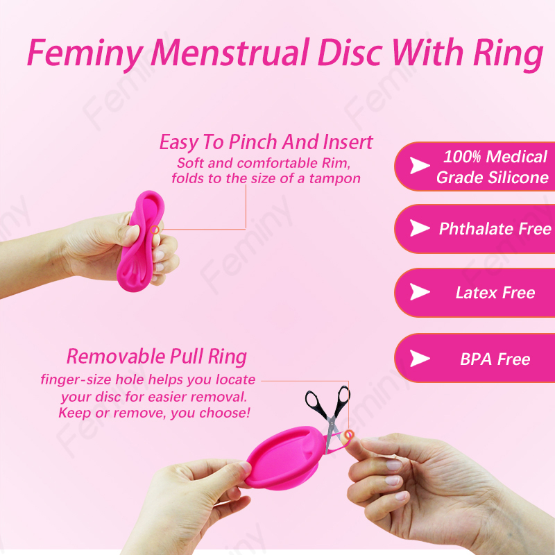 10Pcs Feminy Period Disc 100%  - Menstrual Cup Silicone review and price