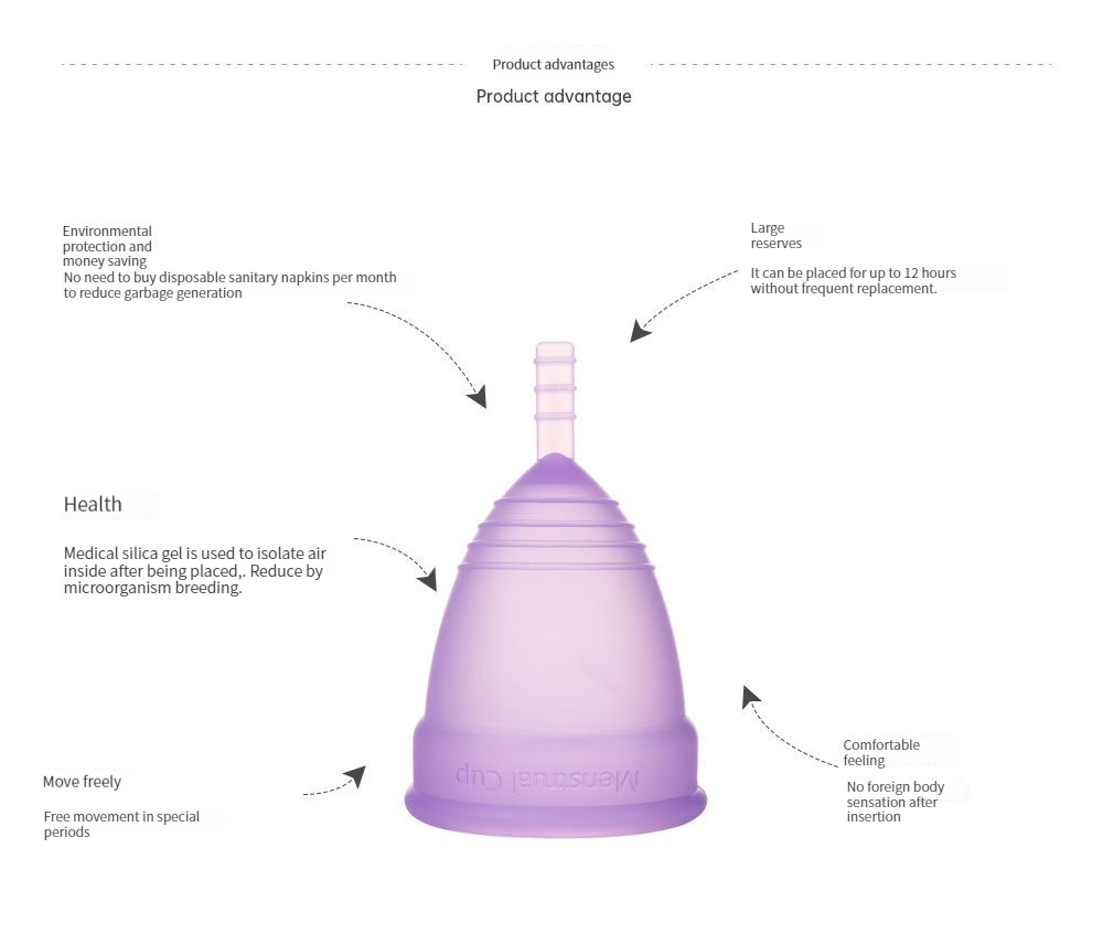 New Medical Grade Silicone Men - Menstrual Cup Silicone review and price