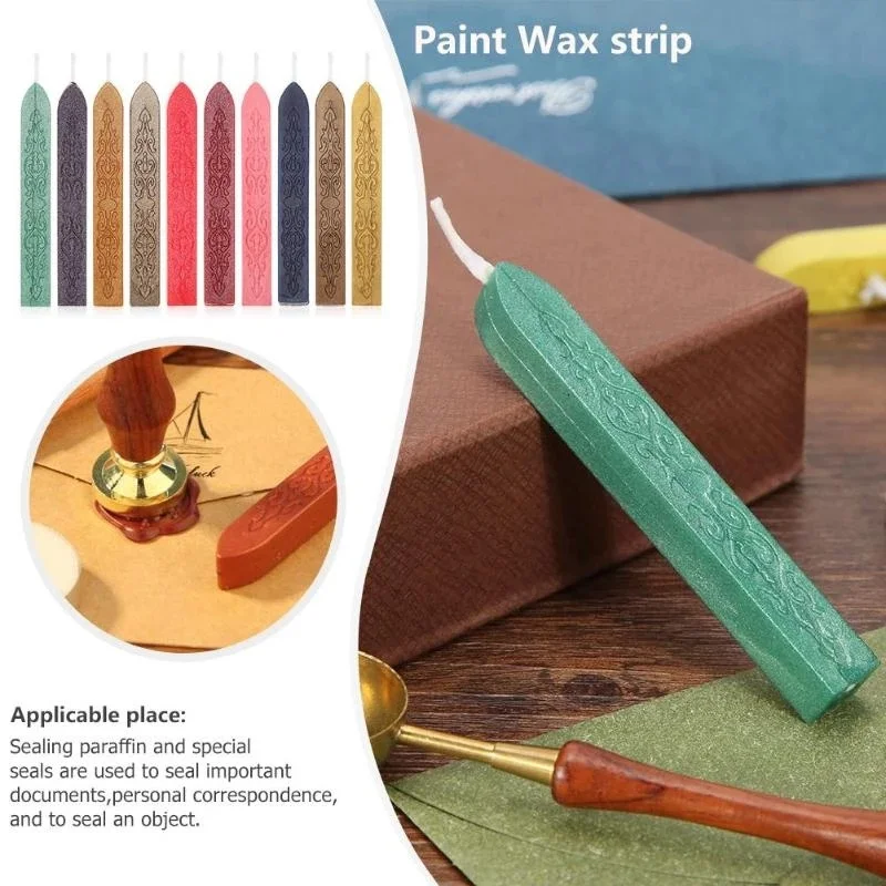 10Pcs Sealing Wax Sticks Color - Beeswax Wrap Reusable review and price