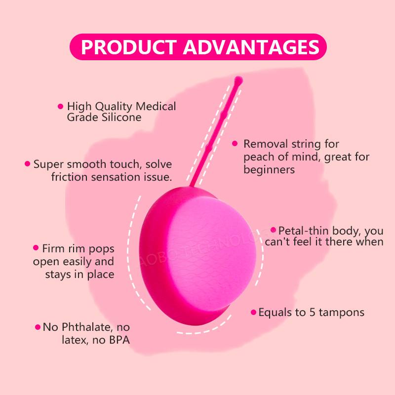 Female Menstrual Disc With Cor - Menstrual Cup Silicone review and price