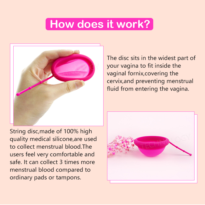 Female Menstrual Disc With Cor - Menstrual Cup Silicone review and price