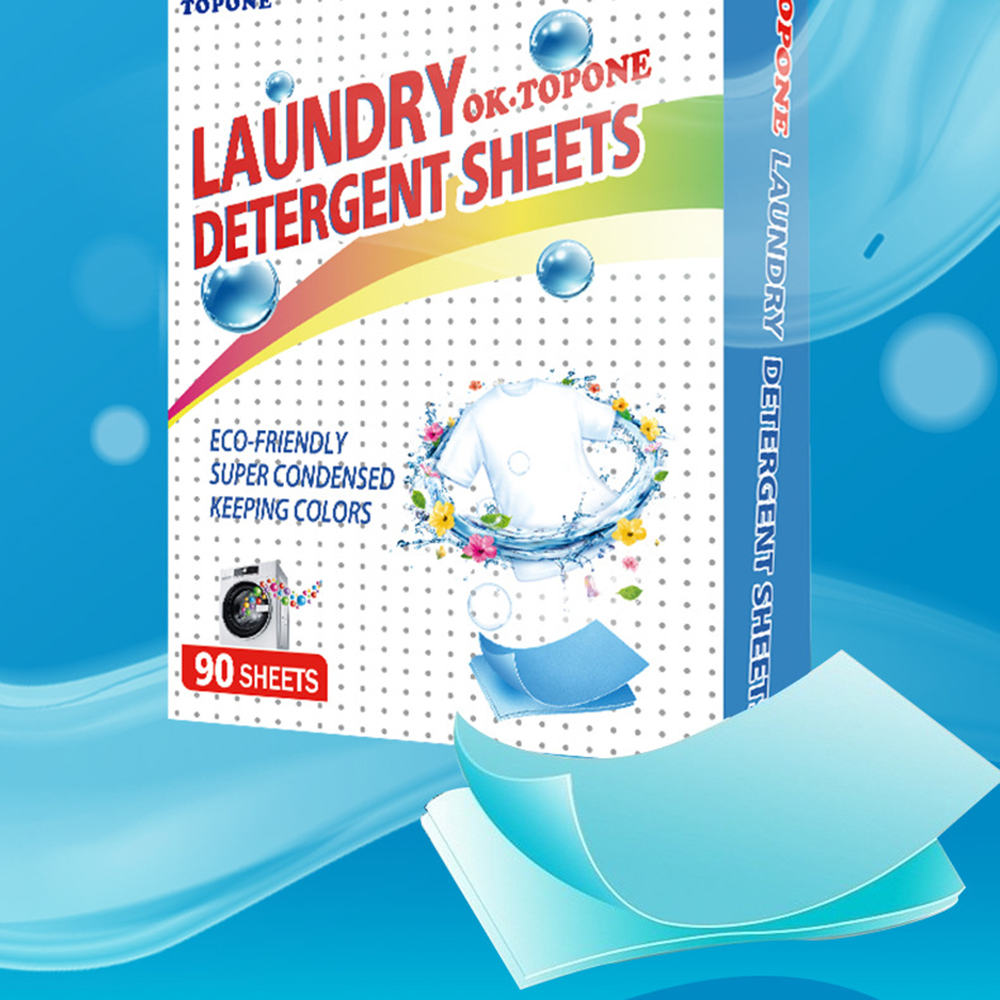 90 pcs Washer Sheets Detergent - Laundry Strip Eco review and price