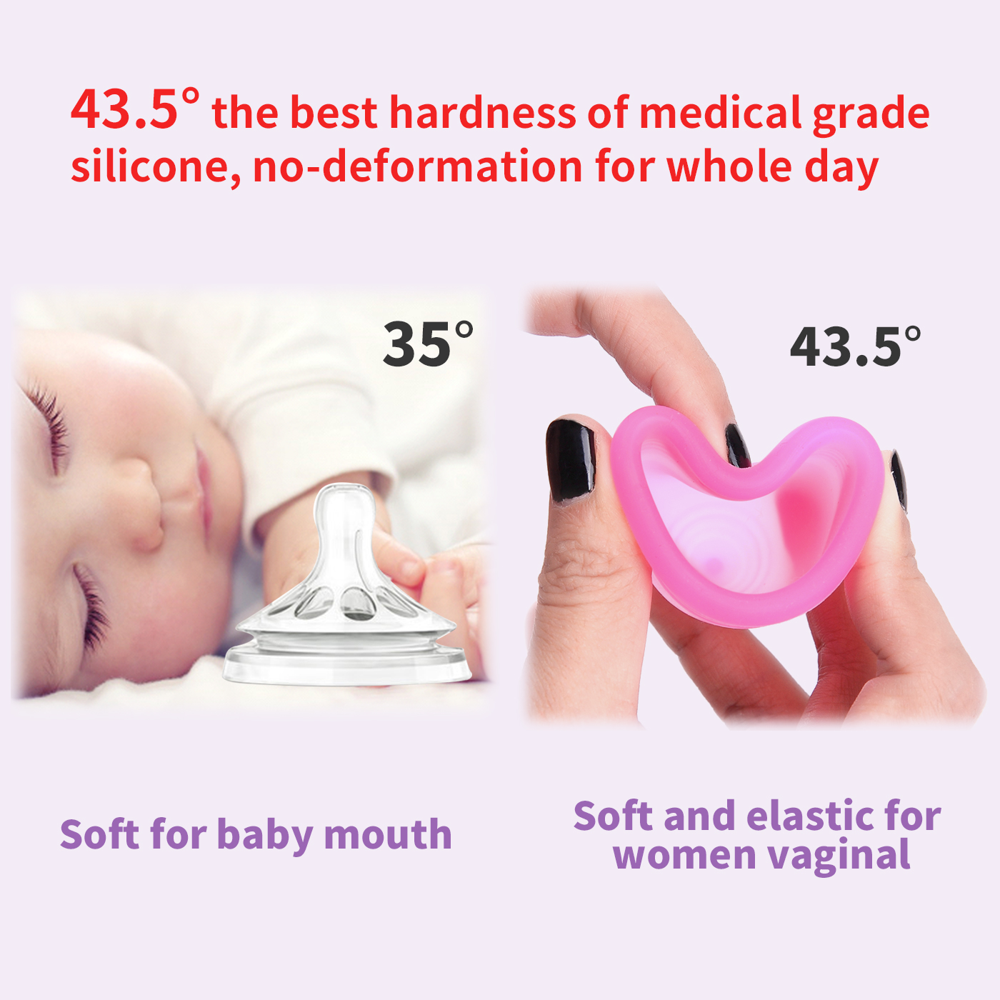 2pcs Medical Grade Silicone Me - Menstrual Cup Silicone review and price