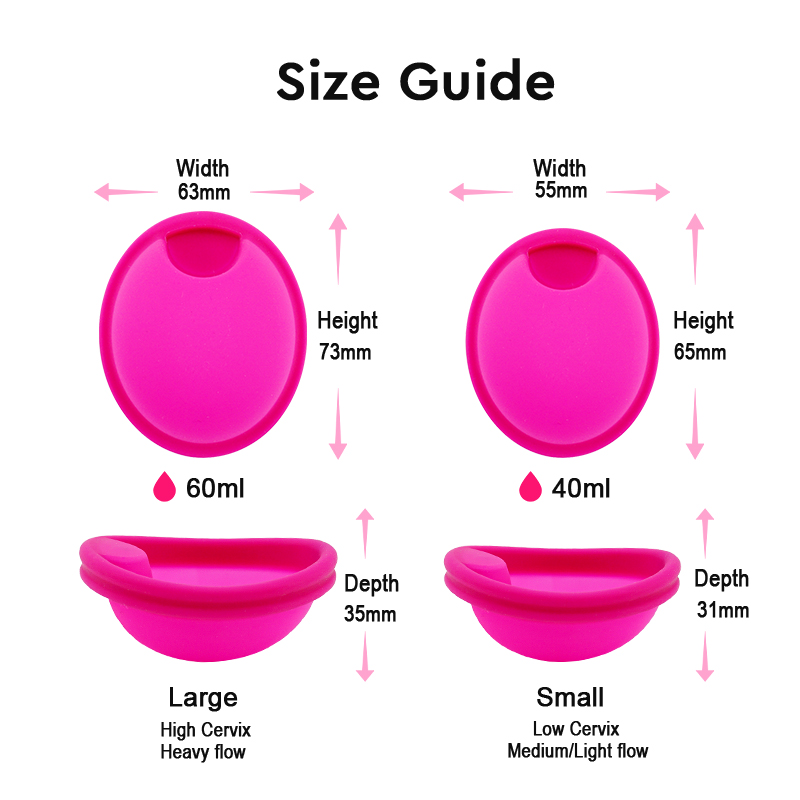 Menstrual Collector Kit With S - Menstrual Cup Silicone review and price